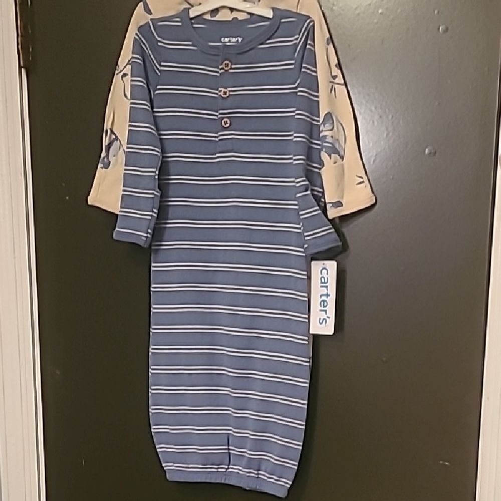 Carter's 2 Pack Baby Gowns